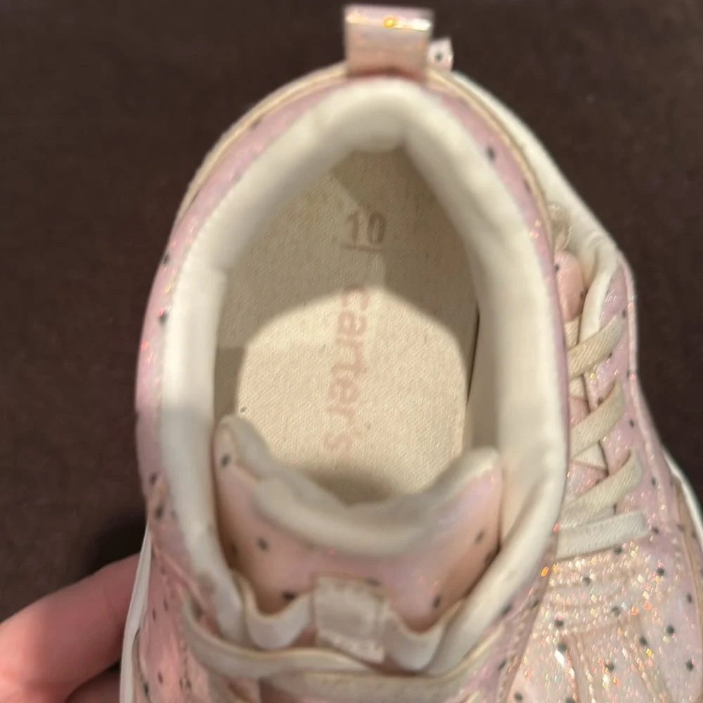 Carter’s Little Girls Galaxy Casual Sneakers Size 10